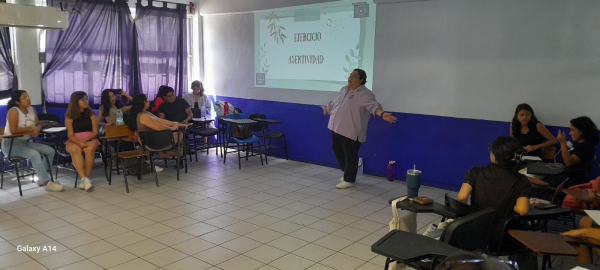 Se realizó el taller: “El arte de no romper personas, responsabilidad afectiva” Facultad de Ciencias de la Administración C-IV