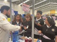 Alumnado de la Escuela Preparatoria Ciudad Maya, recibieron orientación sobre las licenciaturas presenciales y a distancia que imparte la UNACH