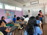 Acercando oportunidades: UNACH promueve la educación superior en Casa Hogar DIF