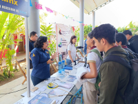 Sa Universidad Autónoma de Chiapas participó en la Feria Profesiografica 2025 del CECYT 14
