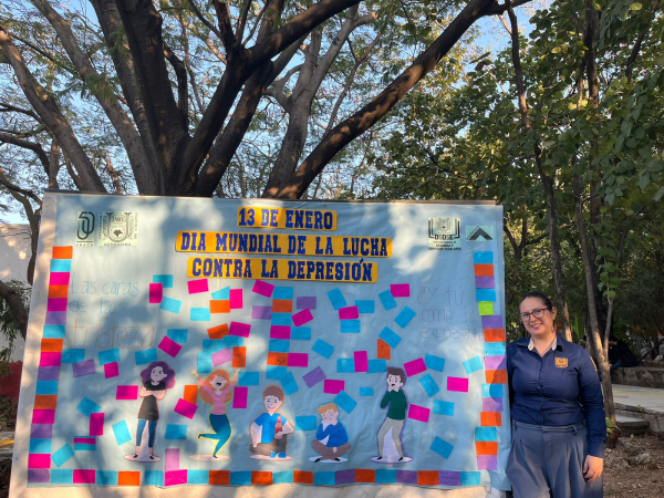 Se llevo a cabo la actividad “Las Caras de la Tristeza” en la Facultad de Arquitectura C-I