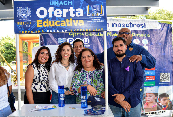 La Dirección General de Docencia y Servicios Escolares, participó en la Expo Feria Mujer Transformadora