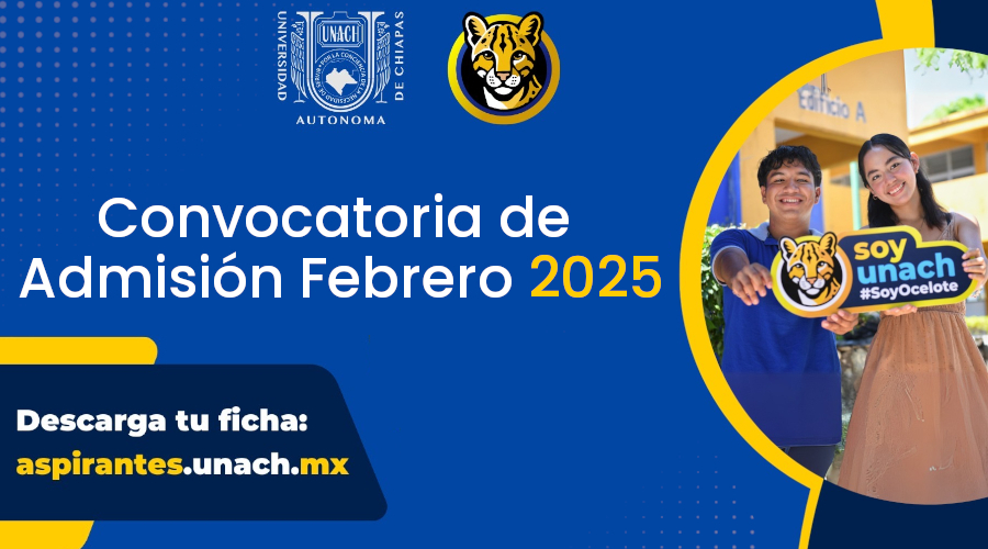 Convocatoria de admisión Febrero 2025 - Se extiende el plazo hasta el 30 de abril